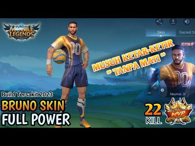 BRUNO GOLD LANE TERSAKIT 2023 || BUILD BRUNO TERSAKIT || BRUNO BUILD TOP 1 GLOBAL