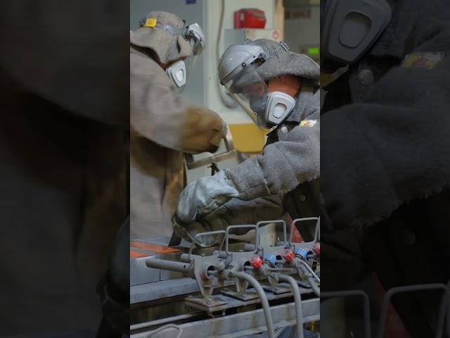 Процесс производства золотых слитков ТОО "Казцинк"