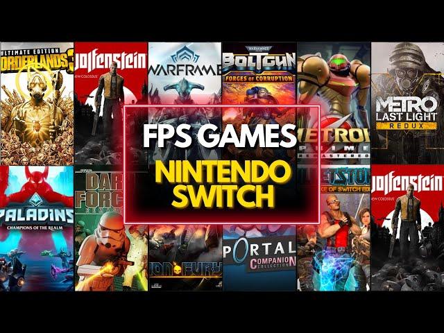 TOP 40 Best FPS Games On Nintendo Switch (2024)