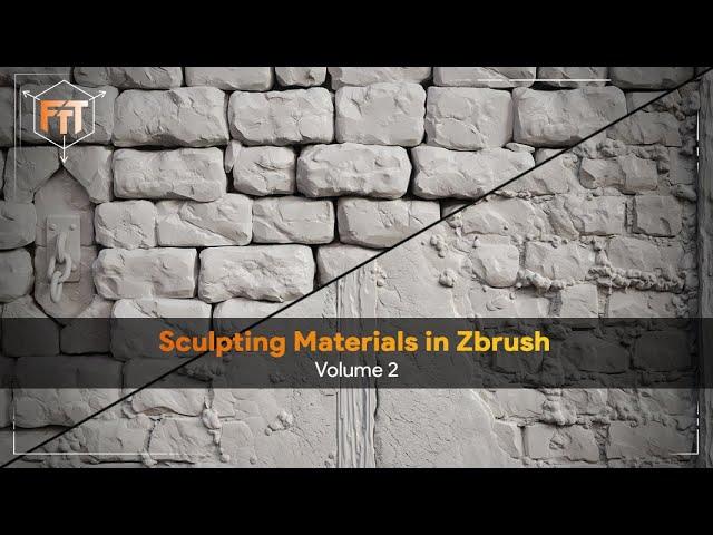 Sculpting Materials in Zbrush – Volume 2 - Trailer