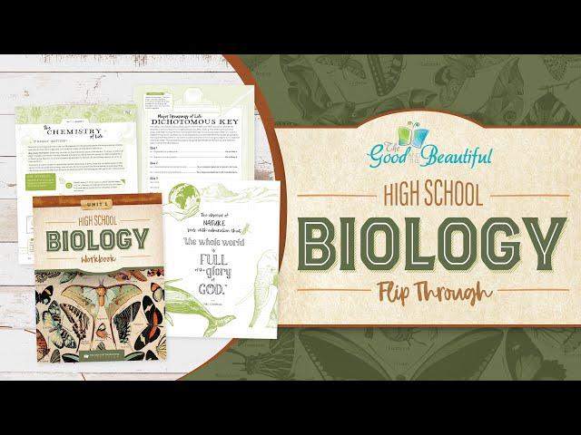 High School Biology | Flip Through | The Good and the Beautiful