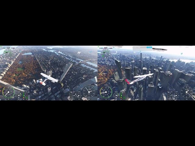 Microsoft Flight Simulator: NYC Sam Scene 3D New York City scenery review.