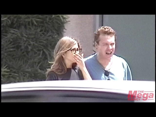 Friends star Jennifer Aniston seen here back in 1998 with Tate Donovan.