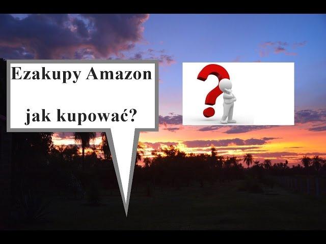jak kupować na Amazon? nie znam języka ... kupuję walizkę bagaż podręczny