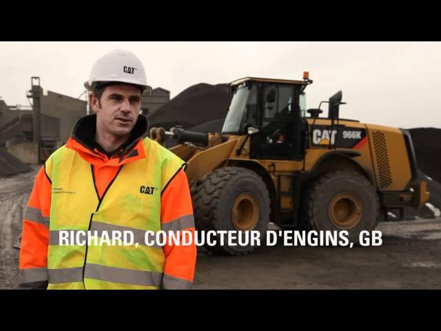 CAT 966K XE Comfortable Video (French)