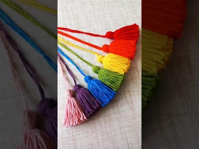 how to make a tassel | crochet tassel | DIY tassel
