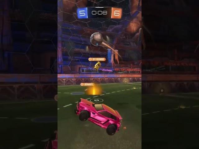1 in 1,000,000 shot #rocketleague #rlchamp #rl #rocketleagueclips #rlclips #rocketleaguegoals #fyp