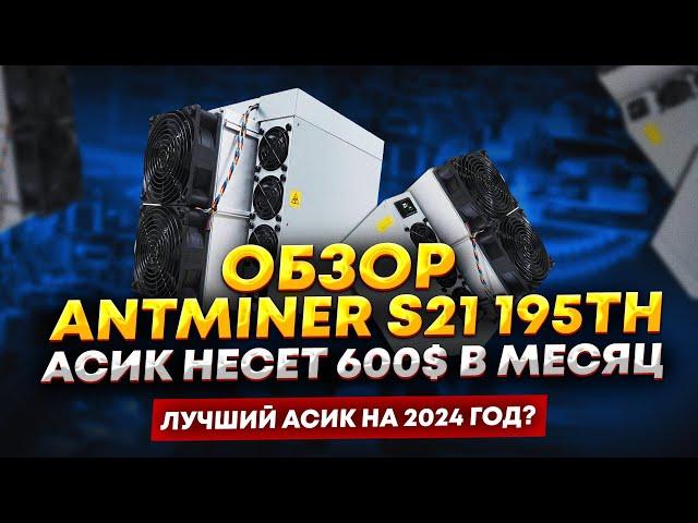 Antminer S21 - лучший асик для добычи биткоина? Расчет доходности и окупаемости после халвинга 2024