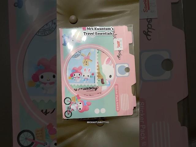 These My Melody & Rhythm travel accessories are too cute! Mrs Kwantum got them @ Sanrio Hong Kong.