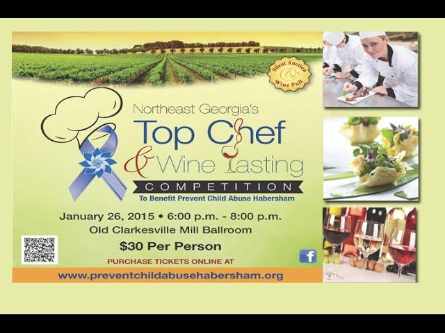 Northeast Georgia's Top Chef & Wine Tasting 2015 Event (PCAH)