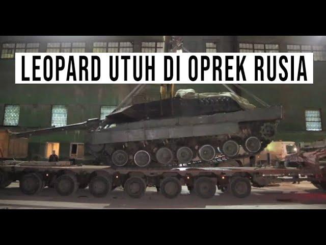 TANK LEOPARD 2 DIANGKUT KE PABRIK TANK URAL TERBESAR RUSIA