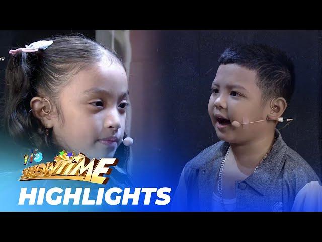 It's Showtime: Jaze at Kulot, nag-ala LIZQUEN sa pelikulang ‘Just The Way You Are’ (Showing Bulilit)