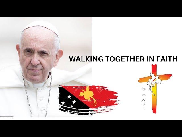 WALKING TOGETHER IN FAITH- Port Moresby PAPAL CHOIR ( OFFICIAL VIDEO) LYRICS in the Description