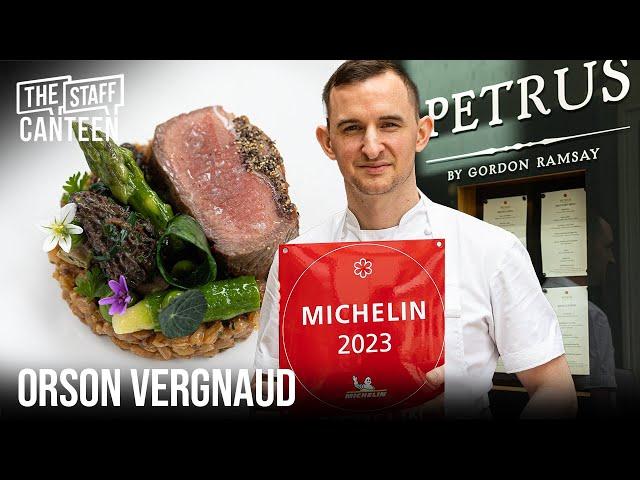 Michelin Star Chef Orson Vergnaud Discusses Pétrus by Gordon Ramsay and Crafts a Signature Lamb Dish