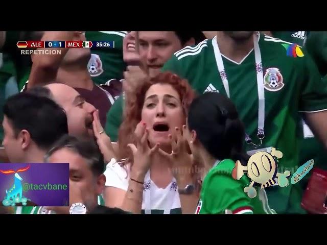 Alemania vs México El Golazo del chucky Lozano/ Mundial Rusia @ TV AZTECA DEPORTES