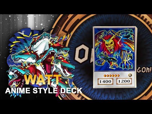 Yugioh Watt Anime Style Deck Orica (Yugiohoricasofficial.com)