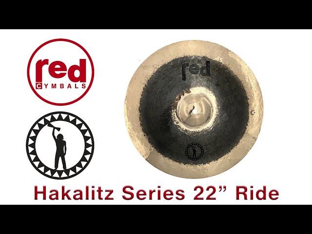 Red Cymbals Ben Hakalitz Signature Series 22" Ride Cymbal 2990 grams