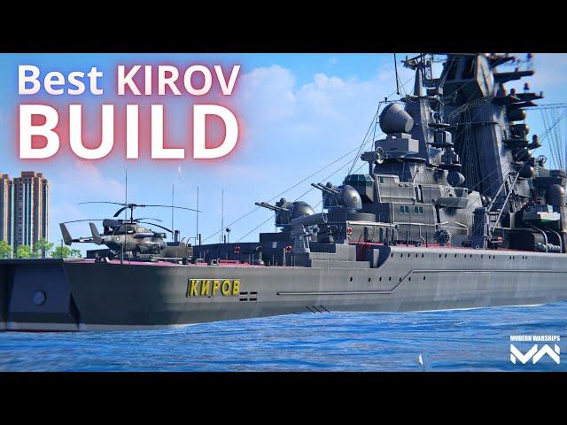 RF Kirov - Best Build for HIGH DPM in CLOSE COMBAT - Modern Warships