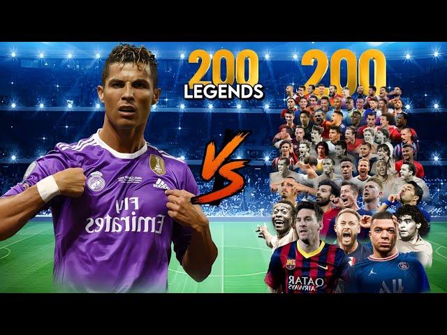 Ronaldo VS 2️⃣0️⃣0️⃣ Legends  ULTRA BOSS Final 