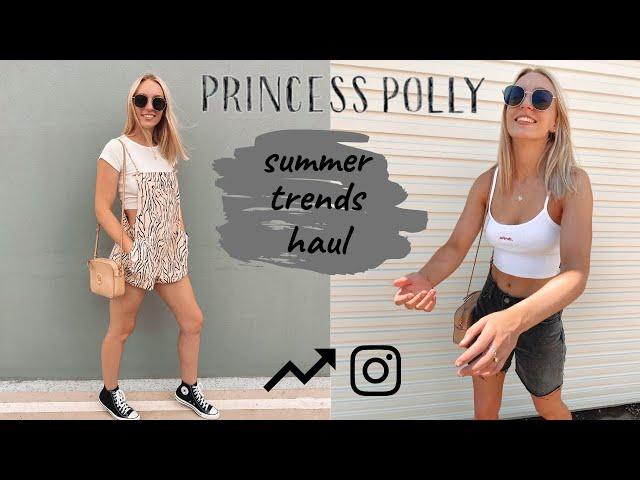 PRINCESS POLLY HAUL - summer trends!! | Ellie Kate