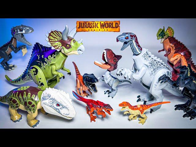 LEGO Jurassic World Dinosaurs Hybrids & Collection!