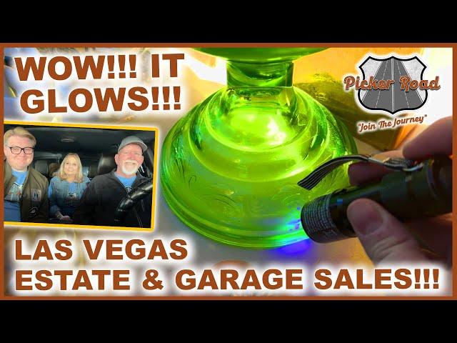 WOW!!! IT GLOWS!!! LAS VEGAS ESTATE & GARAGE SALES!!! Join the Journey on Picker Road!