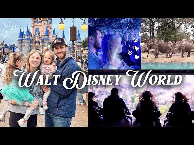 WALT DISNEY WORLD VLOG | driving 10 hours to disney w/ 2 toddlers & a week at beach club villas