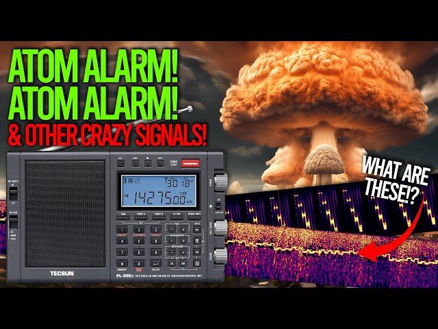 Atom Alarm & Other Crazy Shortwave Signals!