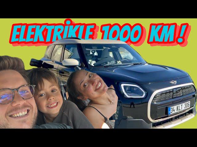 1500 TL’ye 1000 km Gittik! | Elektrikli Arabayla Uzun Yol Olur Mu? | Yeni MINI Countryman