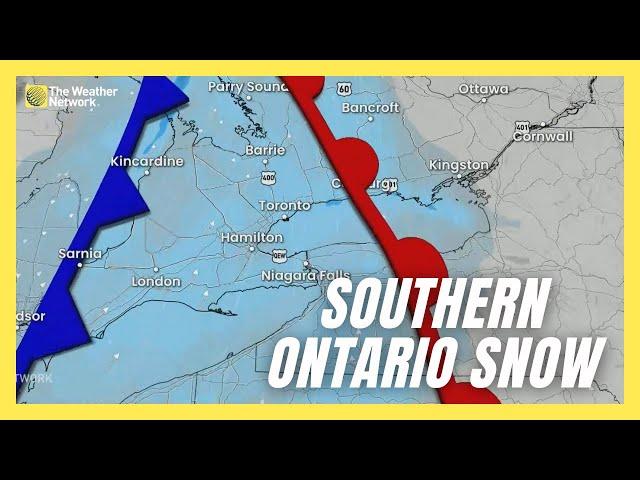 Snowy Weather To Blanket Southern Ontario This Weekend | #forecast