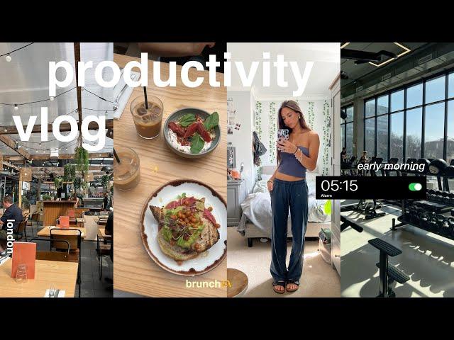 PRODUCTIVE VLOG | getting out of a rut & mid year reset routine