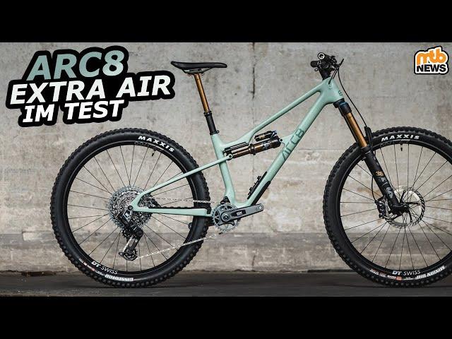 Arc8 Extra Air im Test: Das vielleicht leichteste Enduro Bike am Markt?