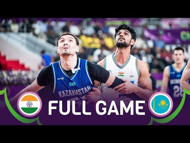 India v Kazakhstan | Full Basketball Game | FIBA Asia Cup Qualifiers 2025