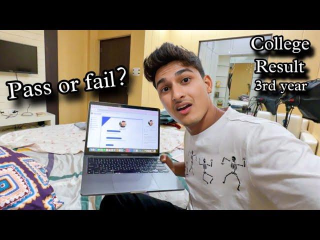 College 3rd year ka result aa gaya,pass or fail