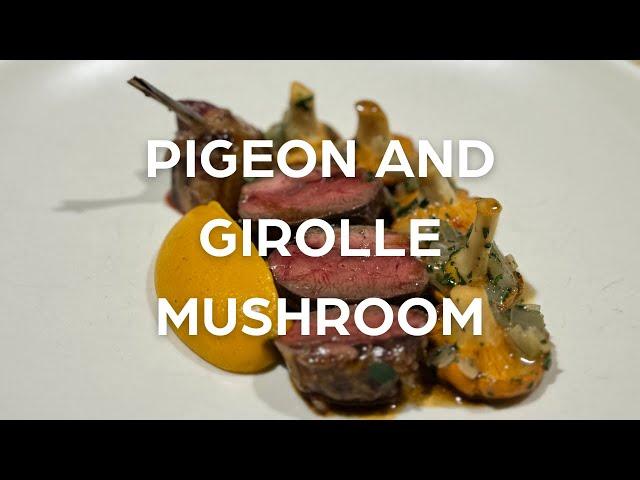 Anjou Pigeon & Girolle mushrooms