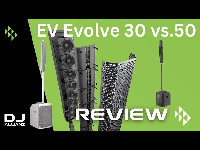 Electro Voice Evolve 30M und 50M  Aus den Thomann Studios