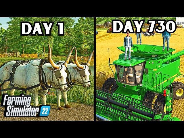 I Spent 2 Years With $0 And A Truck? | Farming Simulator 22