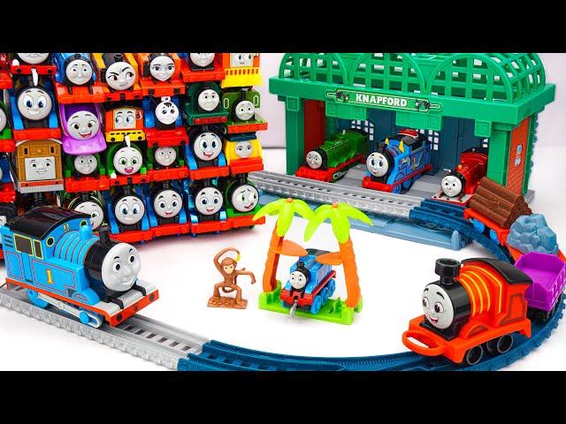 91 Minutes Satisfying Unboxing Thomas & Friends Track Toys Collection ASMR | Review Toys