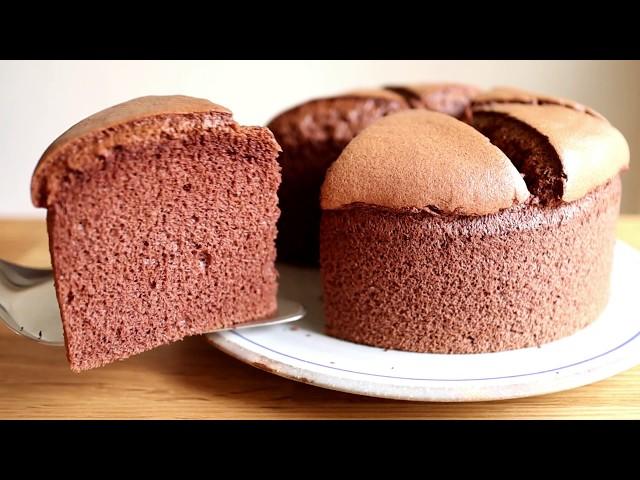 | Chocolate chiffon cake  【可可戚風蛋糕】