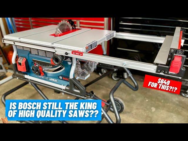 A Worth Replacement To Bosch’s 4100 Series??  ||  Bosch GTS15-10 Table Saw  ||  Full Review