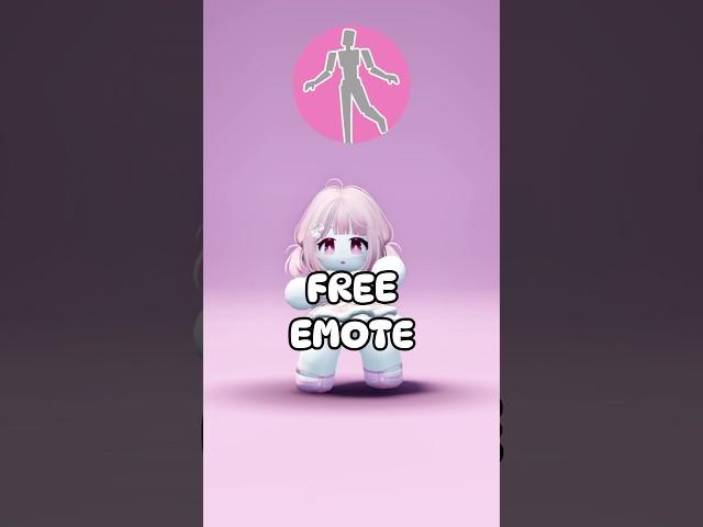 FREE EMOTE #robloxshorts