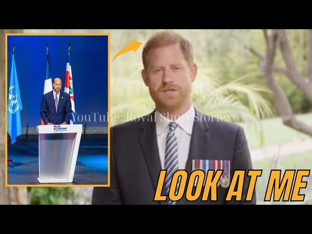 Harry MELTS DOWN After Prince William’s Big Speech — Drops Cringe Germany Veteran Day Video!