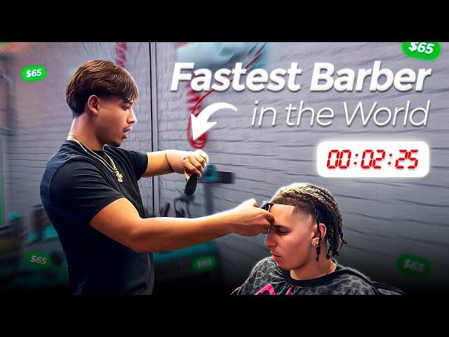 Day In the Life of the Fastest Barber in The World!