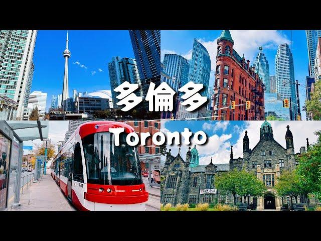 多倫多旅遊 Vlog｜市中心、聖勞倫斯市場、多倫多大學、輕軌路面電車、教堂、電視塔 Toronto Travel