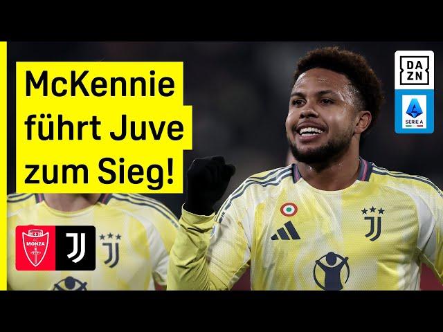 Ex-Bundesligaprofis treffen! Juve bricht den Unentschieden-Fluch: Monza - Juventus | Serie A | DAZN