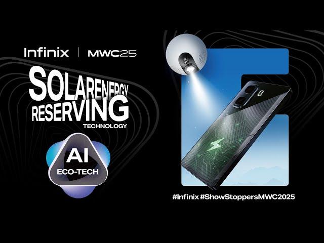 Infinix Solar Energy-Reserving Technology for smartphone charging and E-Color Shift 2.0 Technology 