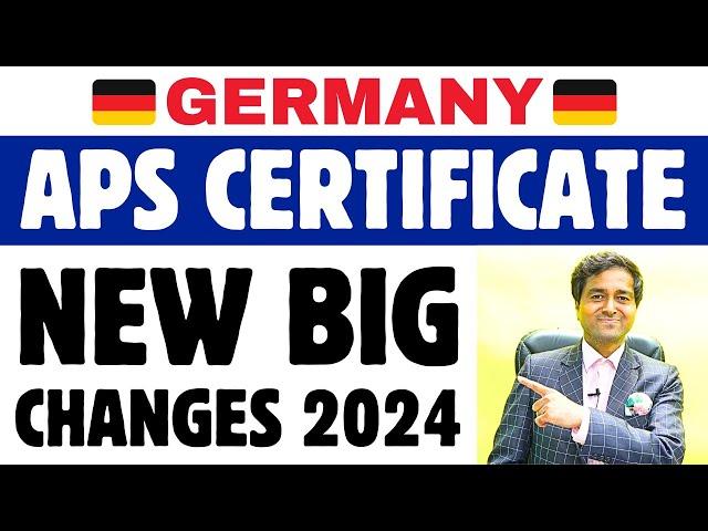 Germany APS Certificate New Big Changes 2024 | Germany Student Visa | Study Free in Germany |New Law