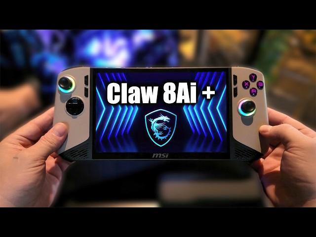 MSI Claw 8 Ai+ Hands On First Look