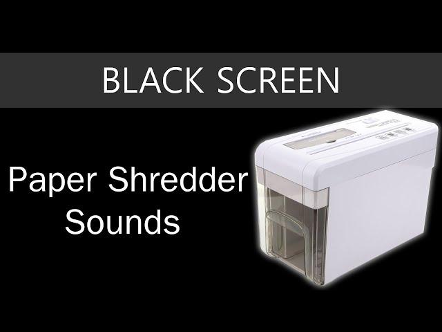 Paper Shredder Sounds -  1 Hour