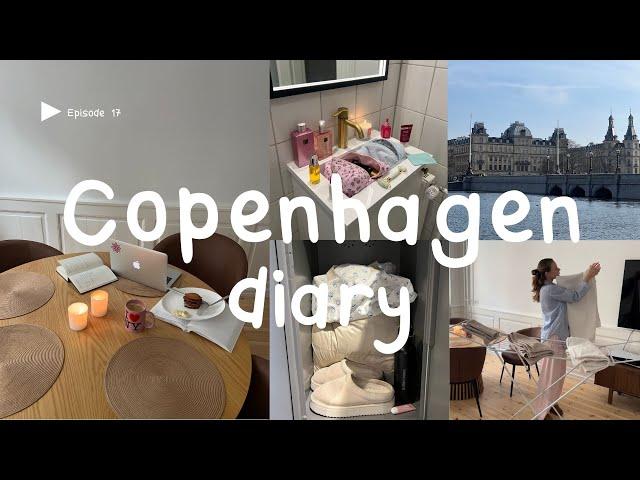 Copenhagen diary⎢Productive work day, routines, home stories & daily duties